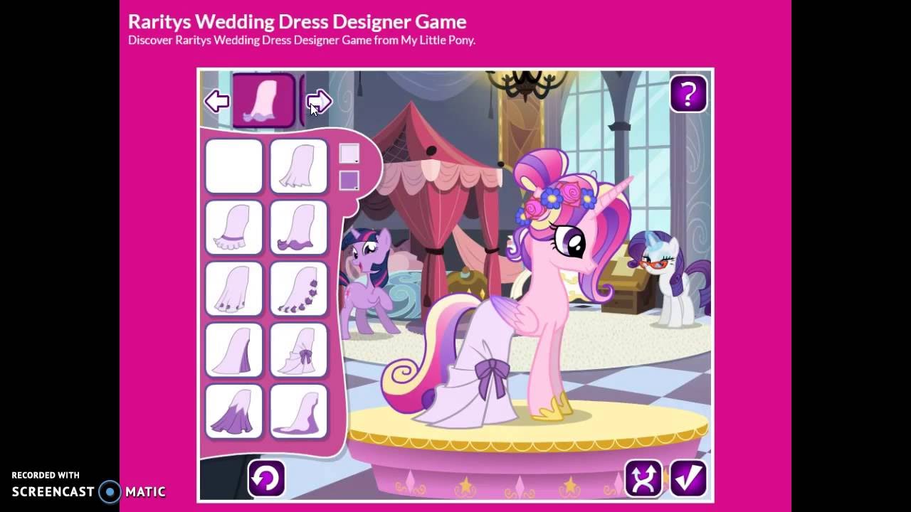 rarity wedding dress designer game I Play : Rarity's Wedding Dress Designer Game Online