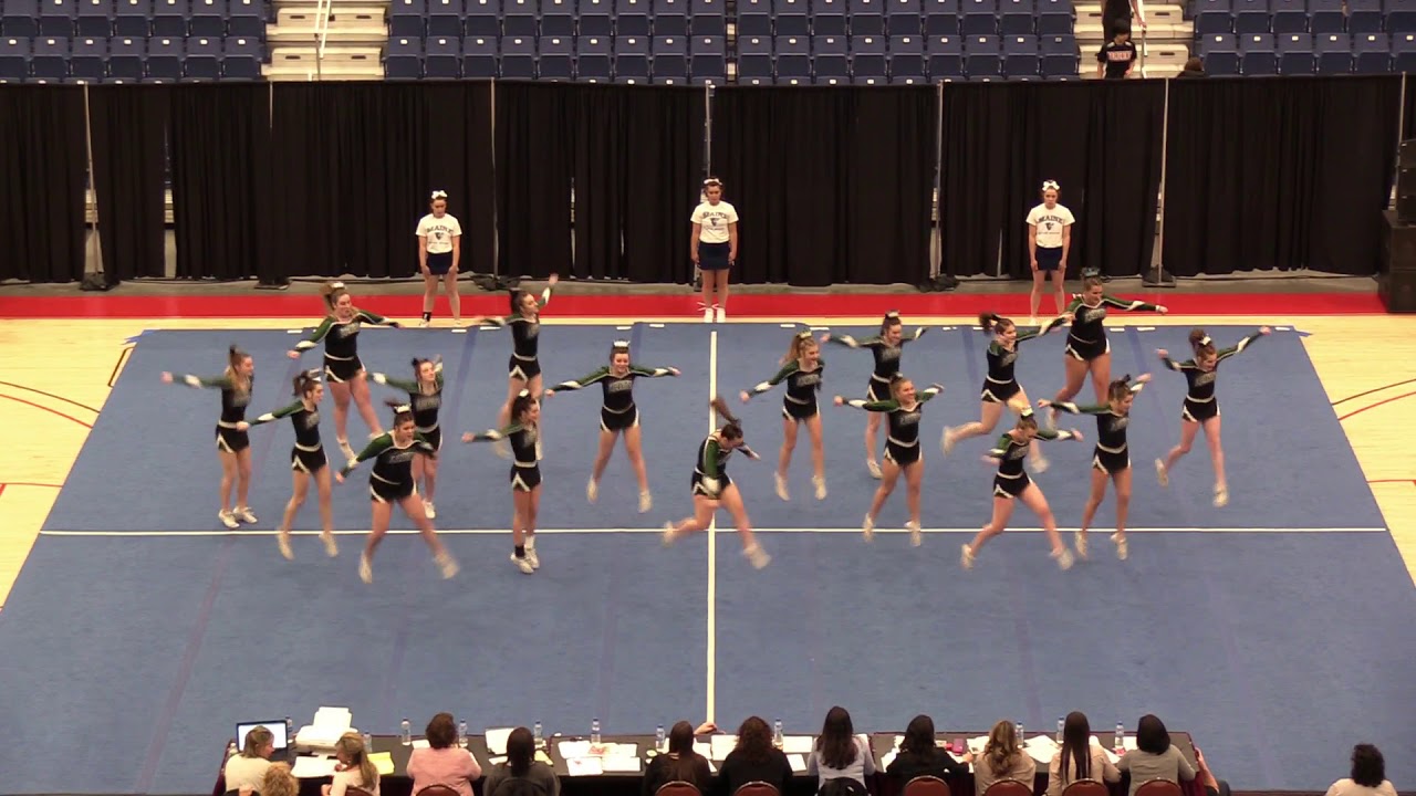2019 State Cheerleading Championships Leavitt Area High School Class B