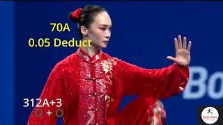 🇯🇵 Saito Shiho  - Score: 9.626 - Women's Taijiquan -  World Games 2025  