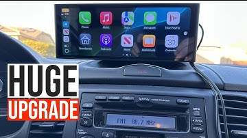 Eonon P4 w/Built-In Dash Cam, Apple CarPlay, Rearview Camera, Android Auto