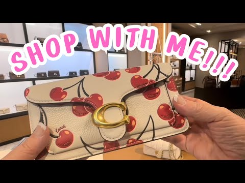 Shop With Me 🛍️ COACH & Anthropologie | Relaxing Whispered Walk through