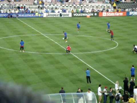 football freestyle @ Inter vs Chelsea