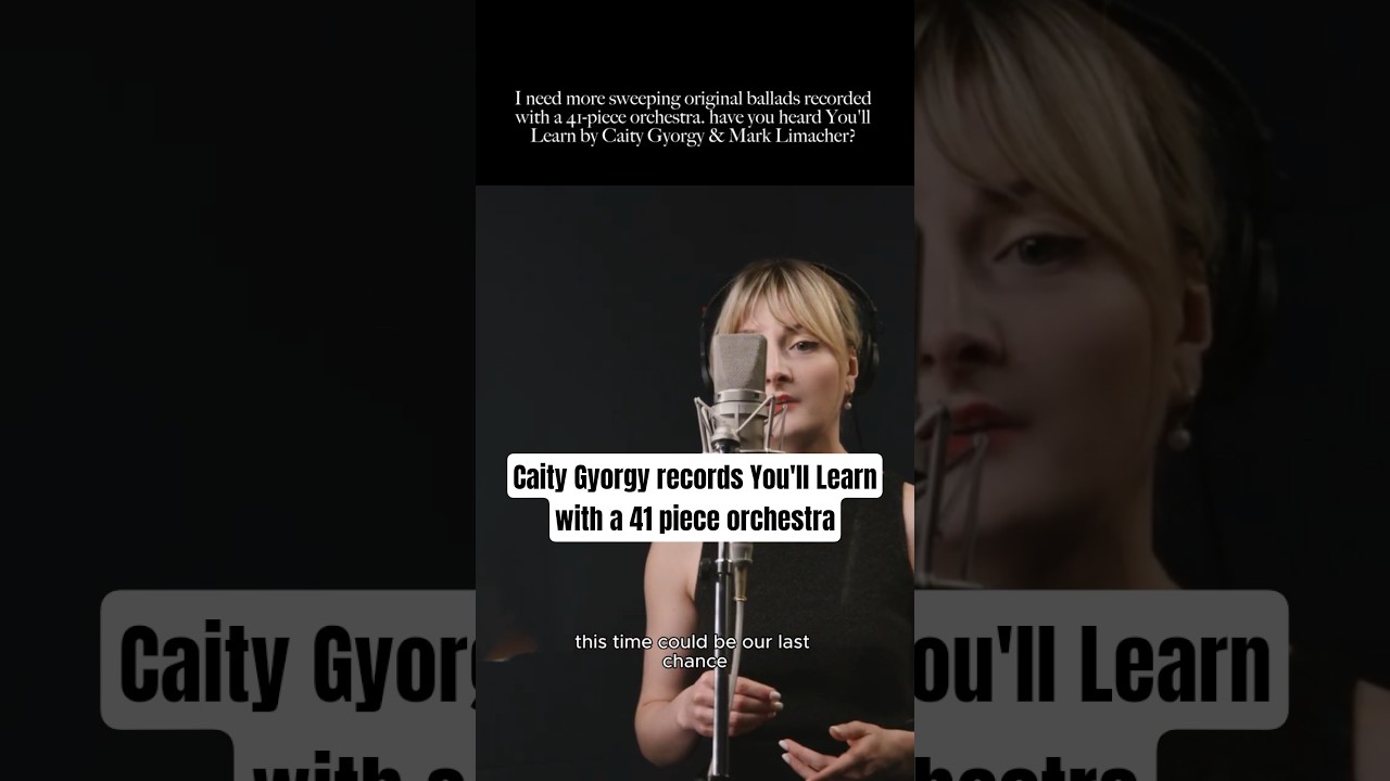 Watch Caity Gyorgy & Mark Limacher - You'll Learn #orchestra #orchestral #jazzmusic #jazz #ballad #singer on YouTube Watch Caity Gyorgy & Mark Limacher - You'll Learn #orchestra #orchestral #jazzmusic #jazz #ballad #singer on YouTube