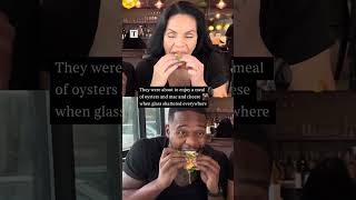 Car Smashes Through Restaurant Window Into Food Influencers