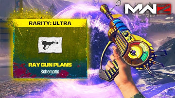 Unlocking Raygun Schematic Fast - Easy Rare Item Farming SOLO in MW3 Zombies