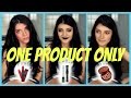 One product only makeup challenge  3 versions