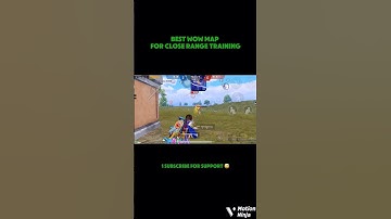BEST WOW MAP FOR CLOSE RANGE TRANING🏆🏆 #pubg #bgmi