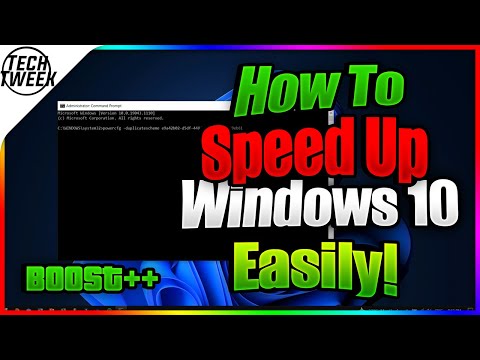 🔧Easily Speed Up Windows 10 In 2021 Boost Performance EZ