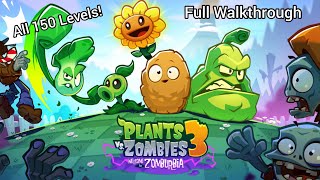 Plants vs. Zombies 3: Welcome to Zomburbia - Soft Launch - [Full Walkthrough] - [All 150 Levels]