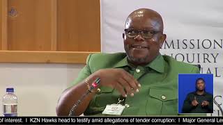 Day1: General Senona explosive testimony at the Madlanga Inquiry.