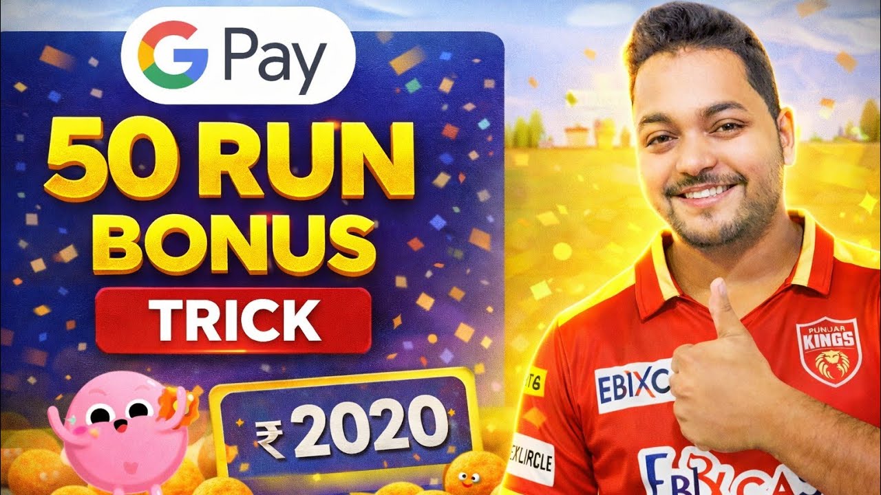 ⁣Google pay 50 run bonus 🔥 Full TRICK LIVE | Google Pay 50 Run Bonus Kaise Milega | G-pay new Offer