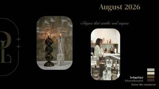 August Moodboard 2026 | Summer to Autumn Interior Trends | Peri Living screenshot 3