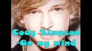 Cody Simpson On my mind audio