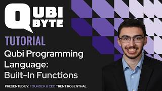 Qubi Programming Language Tutorial #13: Built-In Functions | Qubibyte