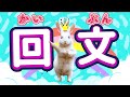 きっとみんなに言いたくなる！？おもしろ回文　逆さ言葉　言葉あそび