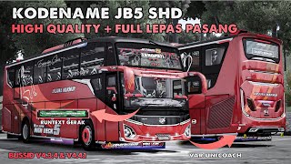 2 VARIAN BODY⁉️ REVIEW KODENAME JETBUS 5 SHD DETAIL & FULL LEPAS PASANG😋 || BUSSID V4.3.4 & V4.4.1