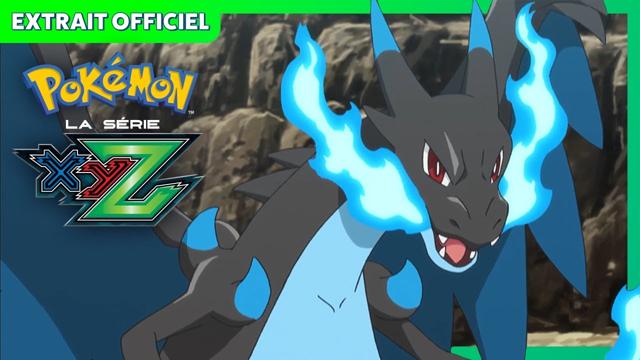 Un combat de Méga-Dracaufeu ! | Pokémon, la série : XYZ | Extrait ...