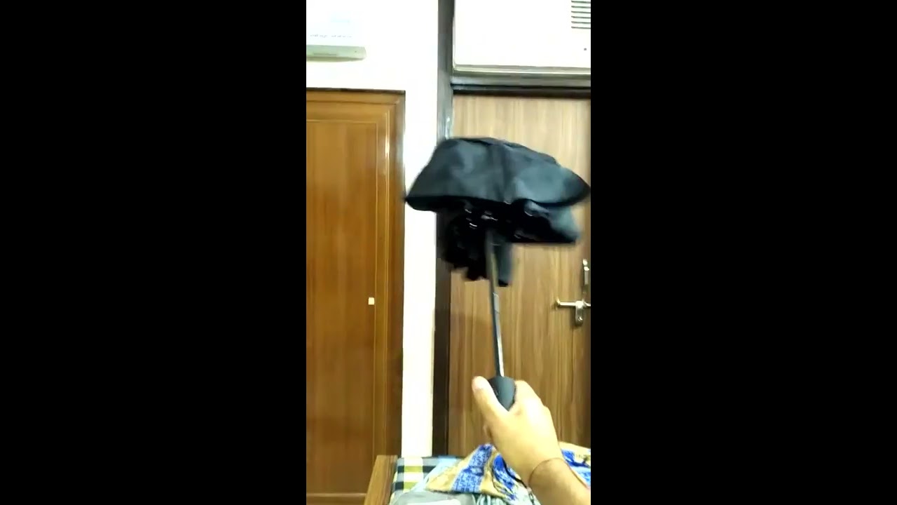 AmazonBasics Automatic Travel Umbrella with Wind Vent Unboxing and Review