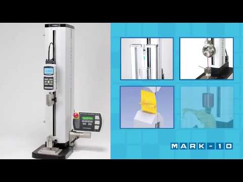 Video Máy đo lực căng, lực nén tự động Mark 10 ESM303... - youtube