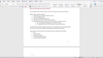 13  SQL Server Migration Methodology