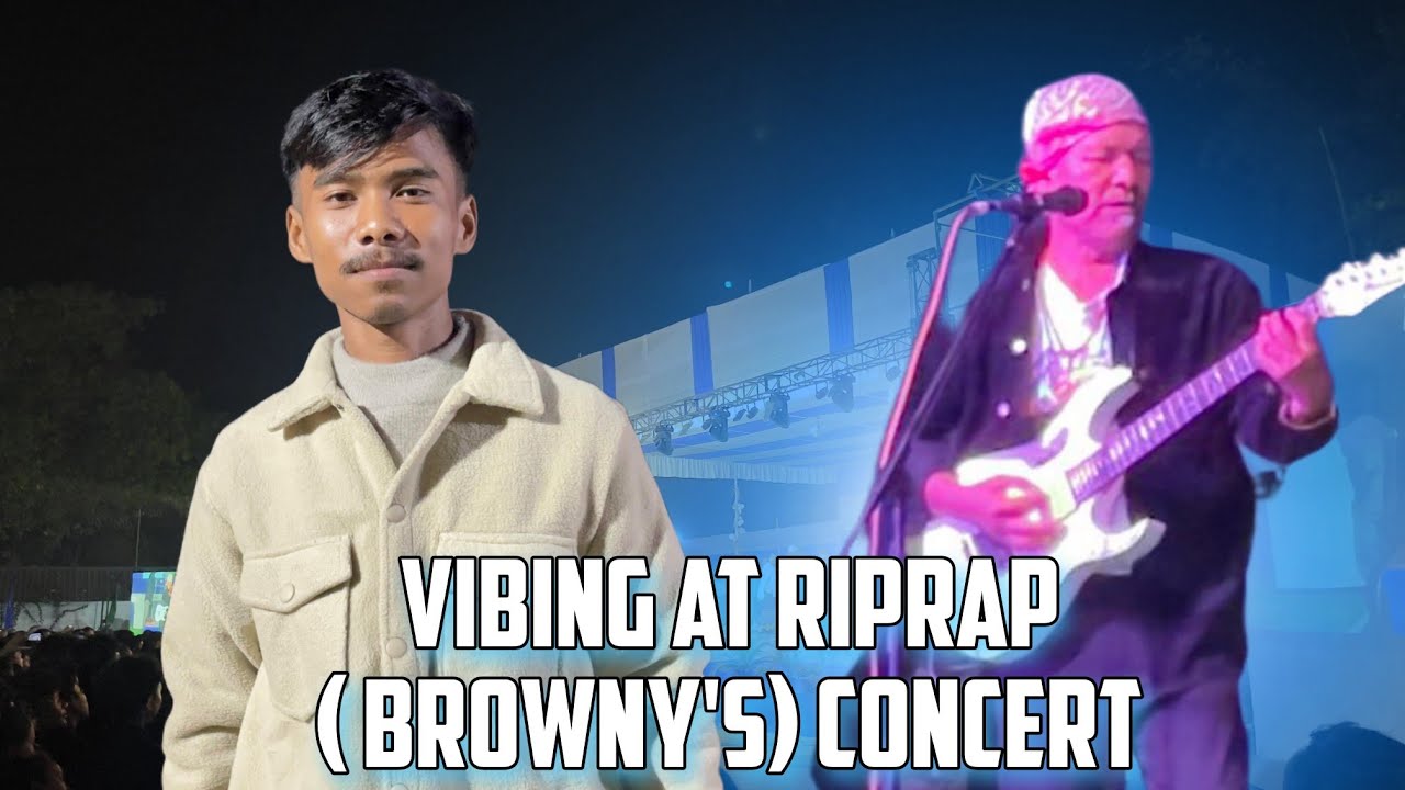 Vibing at Riprap ( Browny's) concert 🎙🎶