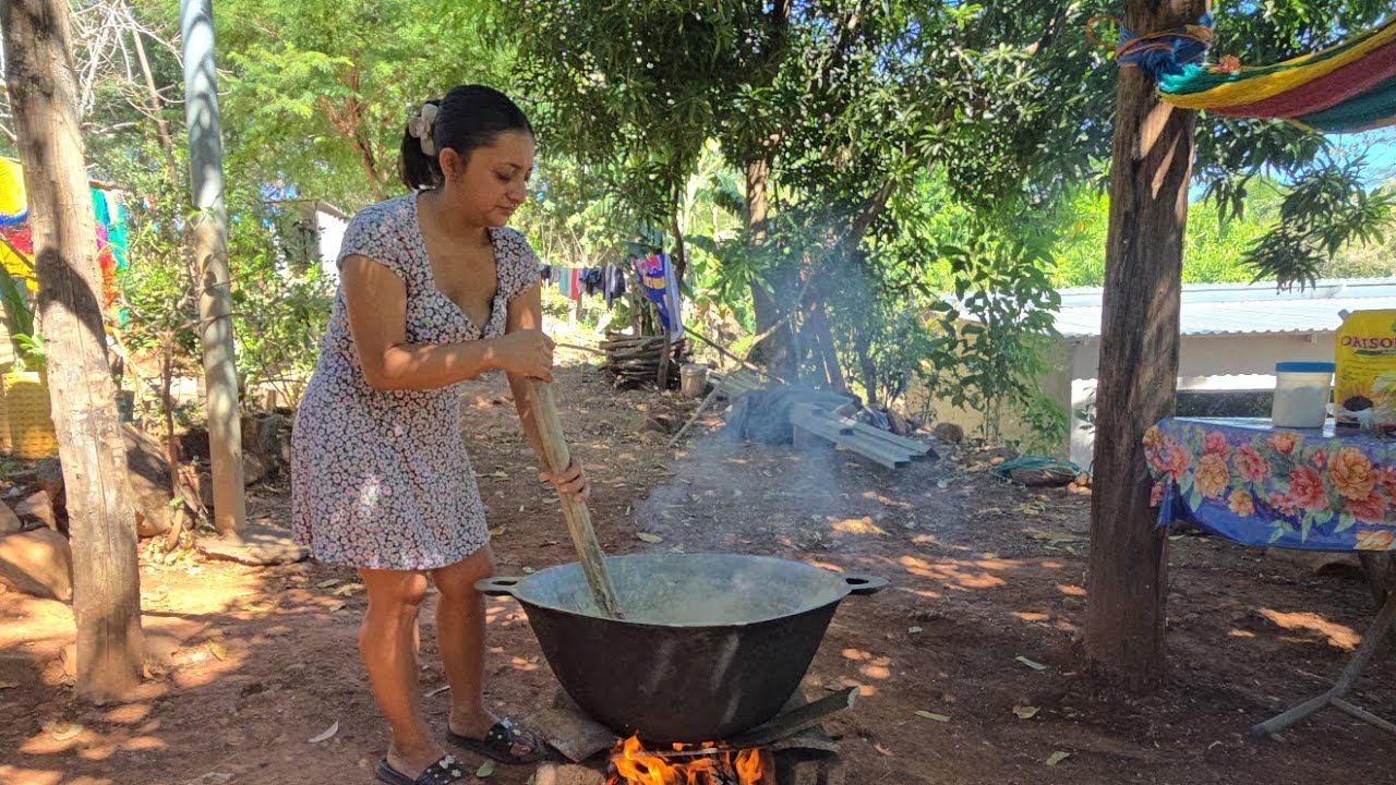 🛑Estamos preparando la masa para hacer  tamales😋 (:AVENTURAS INTIPUQUEÑAS 503:)