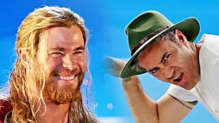 Thor 3: Ragnarok - Bloopers \& Outtakes with Taika Waititi (2018)