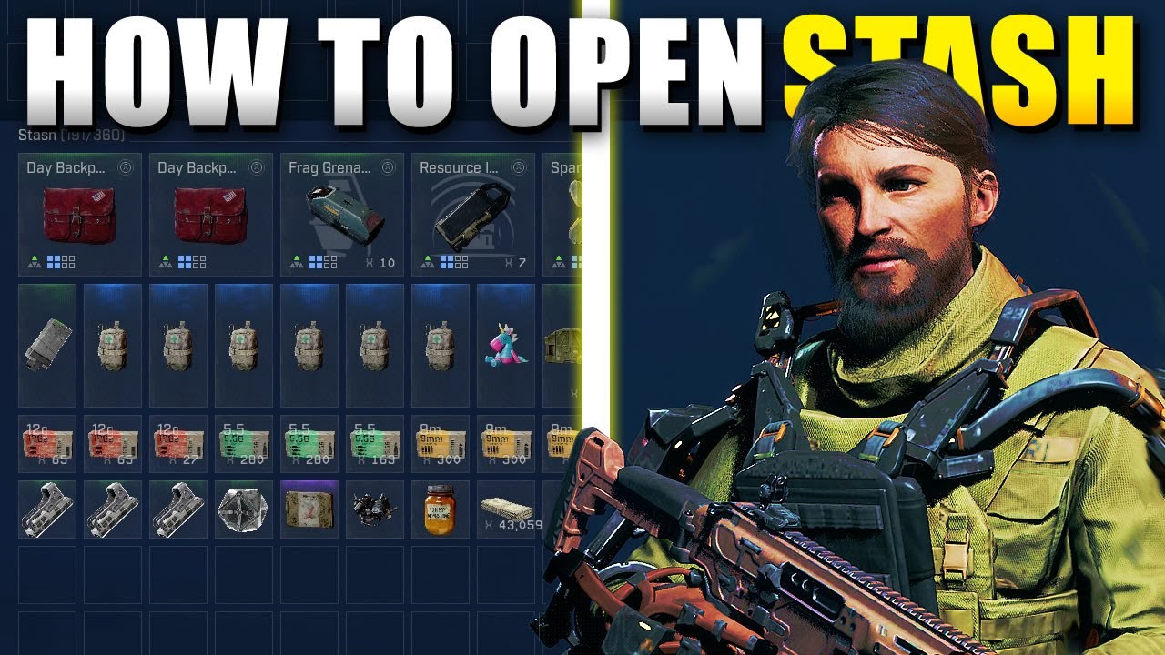 Exoborne How to View Stash Inventory