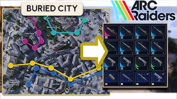 4 Routes to get MORE weapons and blueprints (Buried City)