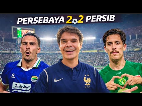 jogototo x domaintoto - PERSEBAYA 2-2 PERSIB GILA! 😱 oORANG PRANCIS Kaget Lihat Duel gol ANDREW JUNG vs RIVERA 🔥