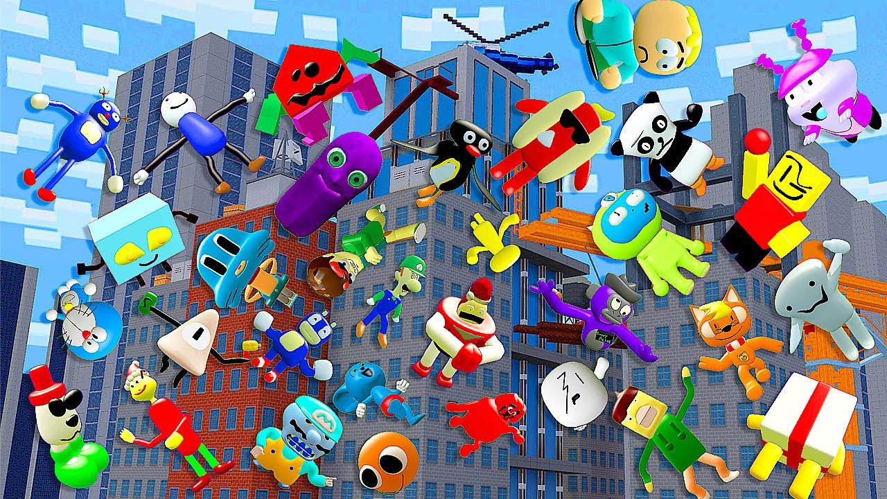 🌇 SKYSCRAPERS NEW MEMES SANIC 3D V14 CLONES MEMES CHARACTERS ULTIMATE SPARTAN KICKING in GMOD