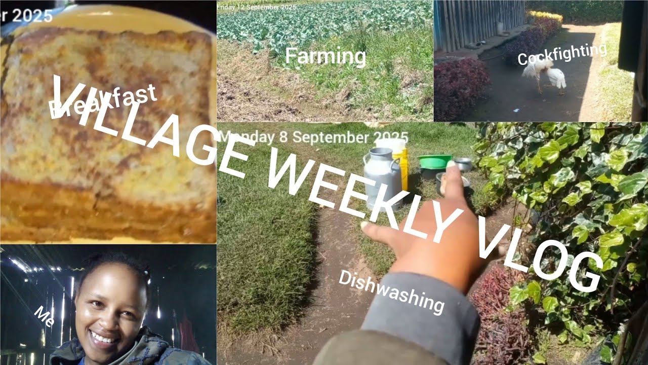 Slow living in a Kenyan Village Vlog/ Farming/ Food.