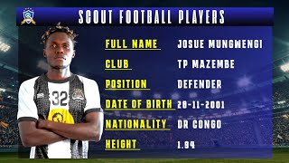 JOSUE MUNGWENGI 🔵 DEFENDER 🔵 TP MAZEMBE 🔵 BEST OF 2025/26 FHD