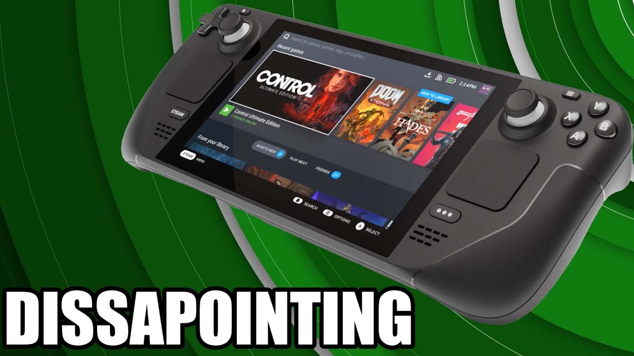 Steam Deck News: Disappointing