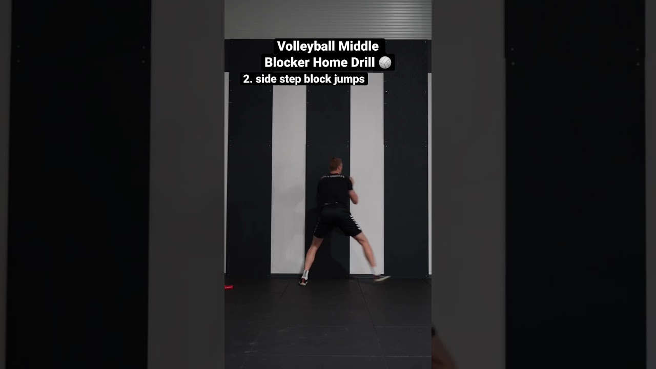Volleyball Middle Blocker Home Drill 🏐🔥 