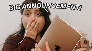 updates + a SURPRISE announcement | history major vlog 2021