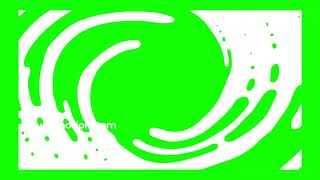 Spiral Vortex Transition on Green Screen