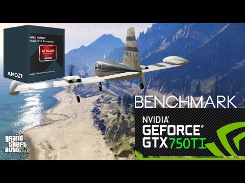 Grand Theft Auto 5 Benchmark | x4 860k | GTX 750ti |