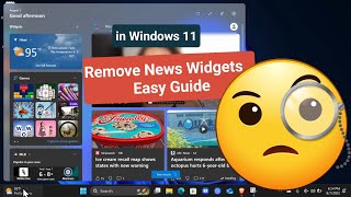 How to Remove News Widgets / News Feed in Windows 11 | Easy Guide screenshot 3