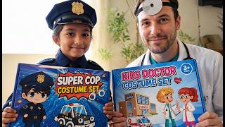 Police vs Doctor Costume Which Kid Costume WINS screenshot 2