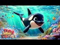 🐋 Little Orca Song – Joyful Ocean Adventures! | Animal Cartoon