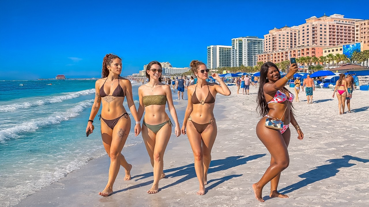 Clearwater Beach Florida Spring Break Time