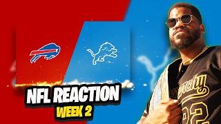 WHAT A BEATDOWN | Detroit Lions vs Buffalo Bills | Week 2 NFL Highlights 26 REACTION