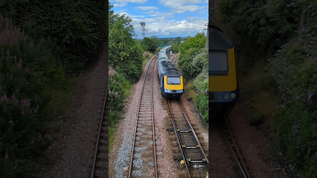 Scotrail Inter7City HST, 1T46 1435 Aberdeen to Glasgow Queen Street, With a Wave