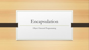 Object Oriented Programming - Encapsulation C#