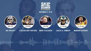 UNDISPUTED Audio Podcast (11.09.18) with Skip Bayless, Shannon Sharpe \& Jenny Taft | UNDISPUTED