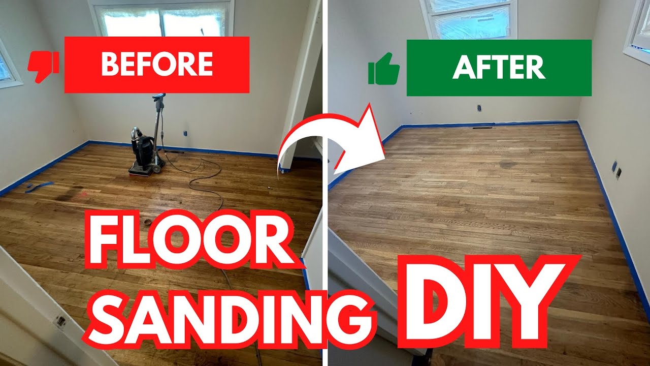 How To Properly Sand & Restore Hardwood Floors With Home Depot Rental ...