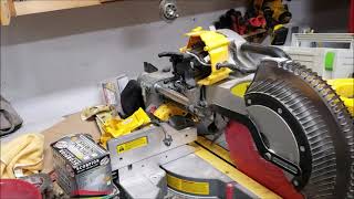 I fixed #Dewalt #flexvolt miter saw /motor assembly replacement.