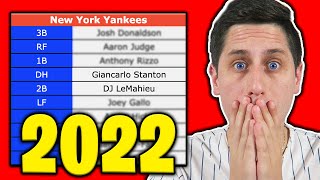 DO YOU KNOW EVERY 2022 MLB STARTING LINEUP?