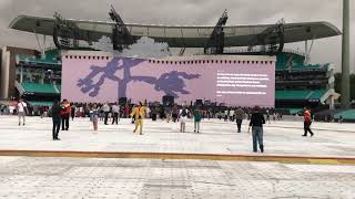 U2 Joshua Tree Tour - Sydney 22/11/2019 - Entering the SCG